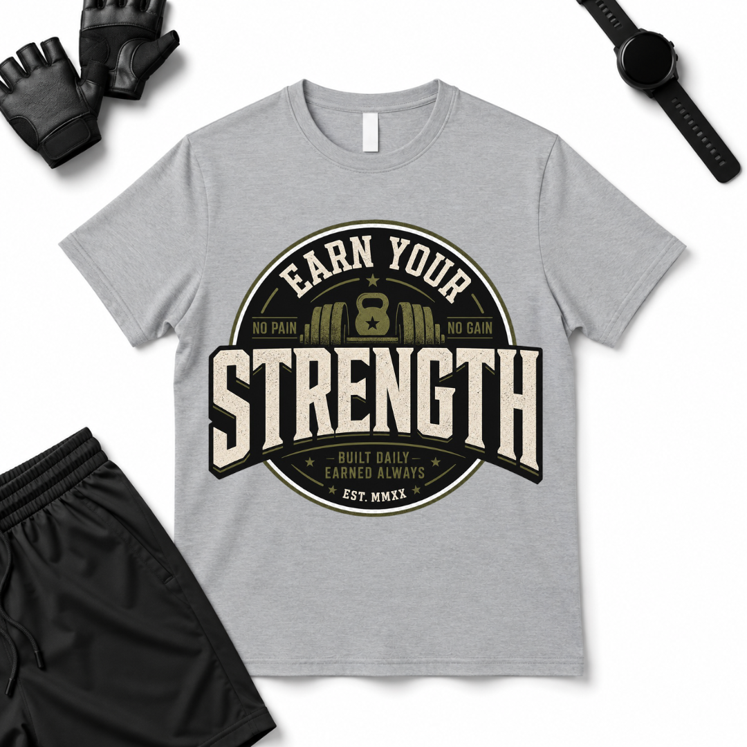 Earn Your Strength T-Shirt