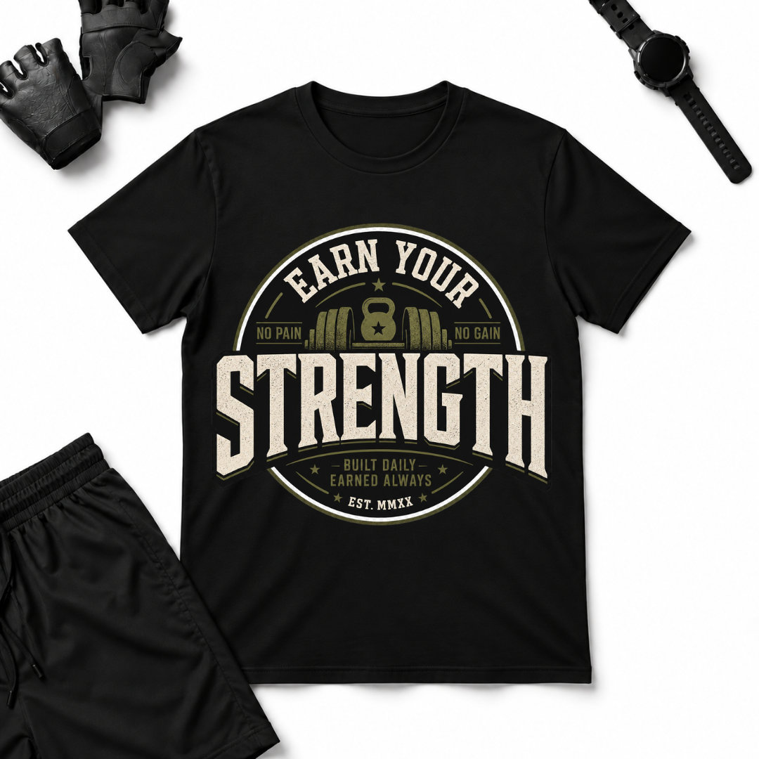 Earn Your Strength T-Shirt